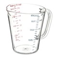 Food Service | Carlisle 4314307 1-Quart Commercial Plastic Measuring Cup - Clear image number 0