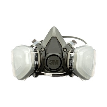 3M 6211P1-DC Half Facepiece Paint Spray/Pesticide Respirator - Medium