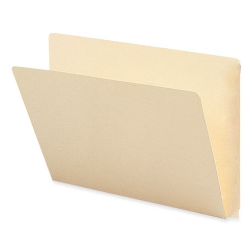 Just Launched | Smead 24250 Extended Straight End Tab Manila Folders - Letter, Manila (100/Box) image number 0