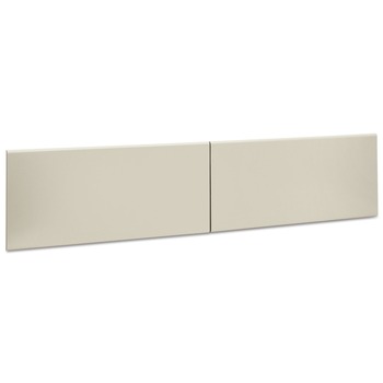 HON H387215.L.Q 36 in. x 15 in. 38000 Series Hutch Flipper Doors for 72 in. Open Shelf - Light Gray (2/Carton)
