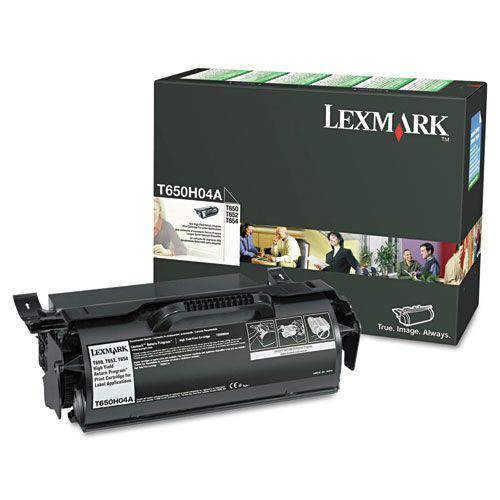 Ink & Toner | Lexmark T650H04A Return Program 25,000 Page-Yield High-Yield Toner - Black image number 0