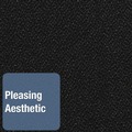  | Quartet 7683BK 36 in. x 24 in. Oval Office Fabric Bulletin Board - Black image number 5