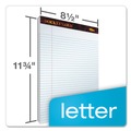 Notebooks & Pads | TOPS 63960 (50) White 8.5 in. x 11.75 in. Sheets Wide/Legal Rule Docket Gold Ruled Perforated Pads (12/Pack) image number 5