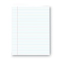 Notebooks & Pads | Universal UNV11000 8.5 in. x 11 in. Glue Top Pads - Legal Rule, White (1 Dozen) image number 0