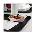  | Boardwalk BWK30LAG100 1 lbs. Capacity Paper Food Baskets - Red/White (1000/Carton) image number 5