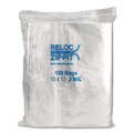 Food Service | BagCo MGP MGZ2P1013 Zippit 10 in. x 13 in. 2 mil Resealable Bags - Clear (1000/Carton) image number 1