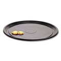 Bowls and Plates | WNA WNA A512PBL 12 in. Diameter Caterline Casuals Thermoformed Plastic Platters - Black (25/Carton) image number 2