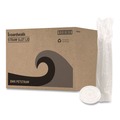Cups and Lids | Boardwalk BWKPET912STRAW Crystal-Clear Cold Cup Straw-Slot Lids Fits 9 oz. Squat and 12 oz. PET Cups (1000/Carton) image number 0