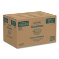 Batteries | Dart C32DER 9.4 in. x 6.8 in. x 2.1 in. 32 oz. ClearPac Plastic Containers (504/Carton) image number 3