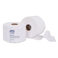Toilet Paper | Tork 106390 2-Ply Septic Safe Premium Bath Tissue Roll with OptiCore - White (36/Carton) image number 2