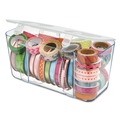 Boxes & Bins | Deflecto 29201CR 8.8 x 4 x 4.38 Stackable Caddy Organizer - Medium/White image number 0