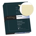 Back to School Sale | Southworth J568C 32 lbs. Bond Weight 8.5 in. x 11 in. 25% Cotton Linen Business Paper - Ivory (250/Box) image number 1