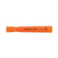 Highlighters | Universal UNV08863 Fluorescent Ink Chisel Tip Desk Highlighters - Orange (1 Dozen) image number 1