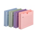 Back to School Sale | Smead 75695 2 in. Expansion Letter Size Notes File Jackets - Assorted Colors (12/Pack) image number 3