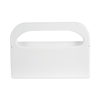 PAPER AND DISPENSERS | Boardwalk BWKKD100 16 in. x 3 in. x 11.5 in. Toilet Seat Cover Dispenser - White (2/Box)