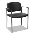 Office Chairs | Alera ALEUT6816 Sorrento Series 25.59 in. x 24.01 in. x 33.85 in. Ultra-Cushioned Stacking Guest Chair - Black (2/Carton) image number 0