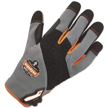 CLEANING GLOVES | Ergodyne 17043 ProFlex 710 Heavy-Duty Utility Gloves Medium Gray 1 Pair