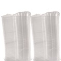 Just Launched | Dart CH24DEF ClearPac SafeSeal 24 oz. Tamper-Resistant/Evident Flat-Lid Containers - Clear (100/Bag, 2 Bags/Carton) image number 2