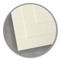 File Folders | Neenah Paper 05201 8.5 in. x 11 in. 24 lbs. Bond Weight CLASSIC Linen Stationery - Classic Natural White (500/Ream) image number 2