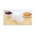 Just Launched | Dart 20JL Vented Plastic Lids for Hot/Cold Foam Cups - Translucent (1000/Carton) image number 5