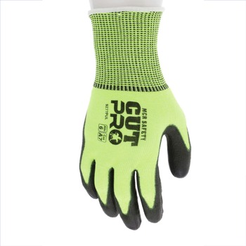 MCR Safety 9277PUM Cut Pro Gloves - Medium/Black/Lime (1-Dozen)