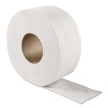 Toilet Paper | GEN GULT9 3.3 in. x 500 ft. 2-Ply Septic Safe JRT Jumbo Bath Tissue - White (12/Carton) image number 2