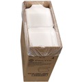 Food Trays, Containers, and Lids | Pactiv Corp. YHLWV9010000 9 in. x 9.5 in. x 3.3 in. SmartLock Vented Foam Hinged Lid Container - White (150/Carton) image number 3
