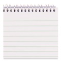 Clearance Center | Blueline AT8B 4 in. x 8 in. Medium/College Rule Reporters Note Pad - Blue Cover/80 White Sheets image number 2