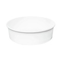 Food Trays, Containers, and Lids | Karat FP-PSB48 7.99 in. x 2.4 in. 48 oz. Paper Food Bucket - White (270/Carton) image number 1