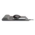 Mouse Pads & Wrist Support | Allsop 32304 11.8 in. x 11.6 in. Powertrack Plush Wireless Charging Mouse Pad with Wrist Rest - Gray image number 2