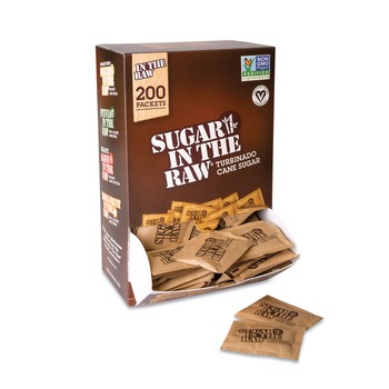 FOOD CONDIMENTS | Sugar in the Raw 4480050319 0.2 oz. Sugar Packets (200/Box)