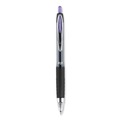 Pens | uni-ball 70221 Signo 207 0.7 mm Retractable Gel Pen - Violet Ink/Smoke/Black/Violet Barrel/Medium (1-Dozen) image number 1
