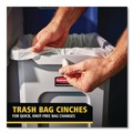 Trash & Waste Bins | Rubbermaid Commercial 2171554 Slim Jim 33 gal 1-Stream Landfill Resin Recycling Station - Gray image number 5