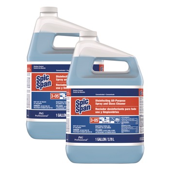 CLEANERS AND CHEMICALS | Spic and Span 32538 1 Gallon Concentrated Disinfecting All-Purpose Spray and Glass Cleaner (2/Carton)