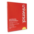Laminating Supplies | Universal UNV84622 9 in. x 11.5 in. 3 mil Laminating Pouches - Gloss Clear (100/Box) image number 3