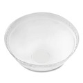 Cups and Lids | Karat C-KDL626 12 oz. to 24 oz. Cold Cup Dome PET Plastic Lids - Clear (1000/Carton) image number 1