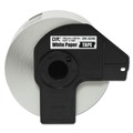 Labels | Brother P-Touch DK2246 DK2246 4.07 in. x 100 ft. Label Tape - Black on White image number 3
