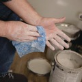 Paper Towels and Napkins | SCRUBS 42230 10 in. x 12 in. Hand Cleaner Towels - Blue/White image number 1