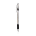 Pens | Pentel BK91-A Stick Medium 1 mm R.S.V.P. Ballpoint Pen - Black Ink, Clear/Black Barrel (1-Dozen) image number 0