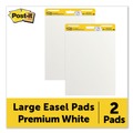 Back to School Sale | Post-it Easel Pads Super Sticky 559 25 in. x 30 in. Self Stick Easel Pads - White (2/Carton) image number 2
