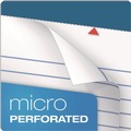 Notebooks & Pads | TOPS 63379 White 8.5 in. x 11.75 in. Sheets Wide/Legal Rule Double Docket Ruled Pads with Extra Sturdy Back (100 Sheets/Pad) image number 4