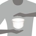 Bowls and Plates | Dart PET64B PET Plastic 64 oz. Bowl - Clear (252/Carton) image number 6