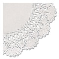 Food Service | Hoffmaster 500238 10 in. Cambridge Round Lace Doilies - White (1000/Carton) image number 2