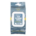Cleaning & Disinfecting Wipes | Digital Innovations 32566 6.88 in. x 3.9 in. ScreenDr Device and Screen Cleaning Wipes - Unscented, White/Gray (20/Pack) image number 3
