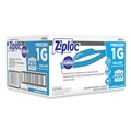  | Ziploc 364937 1-Gallon 2.7 mil. 10.56 in. x 10.75 in. Double Zipper Freezer Bags - Clear (250/Carton) image number 2