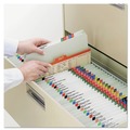File Folders | Smead 19910 2 in. Expansion Recycled Pressboard Fastener Folders with Two SafeSHIELD Fasteners - Legal Size/Gray-Green (25/Box) image number 5