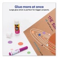 Adhesives & Glues | Avery 98073 1.27 oz Applies White and Dries Clear Permanent Glue Stic Value Pack (6/Pack) image number 2