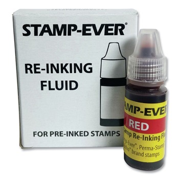 Trodat IR62 7 mL Bottle Refill Ink for Clik and Universal Stamps - Red