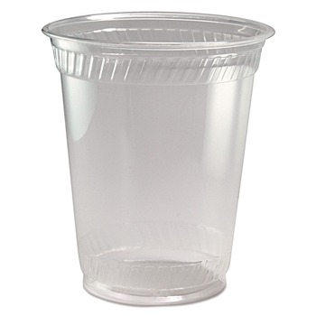 Fabri-Kal 000000000009502053 12 oz. - 14 oz. Kal-Clear PET Cold Drink Squat Cups - Clear (1000/Carton)