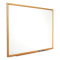 White Boards | Quartet S573 36 in. x 24 in. Oak Finished Fiberboard (MDF) Frame Classic Series Total Erase Dry Erase Boards - White Surface image number 0